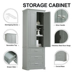 Meuble de rangement haut à trois tiroirs pour salle de bain/bureau