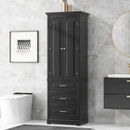 Meuble de rangement haut à trois tiroirs pour salle de bain/bureau