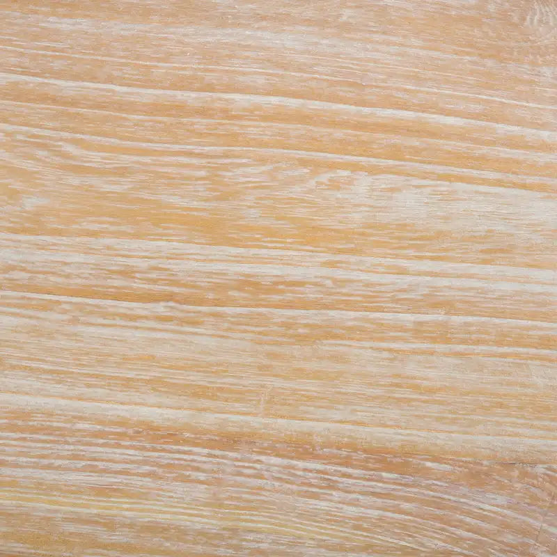Table à manger Lozka avec plateau en bois gris / blanc délavé - 39,4 x 35,4 x 29,9 - 39Lx35Px30H