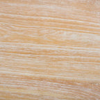 Table à manger Lozka avec plateau en bois gris / blanc délavé - 39,4 x 35,4 x 29,9 - 39Lx35Px30H